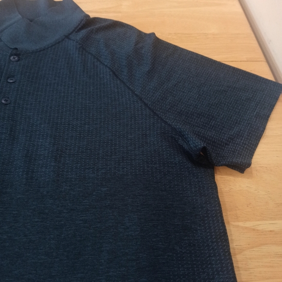 Lululemon Polo Shirt  Mens XLarge Navy-Blue Short Sleeve. - Picture 4 of 16